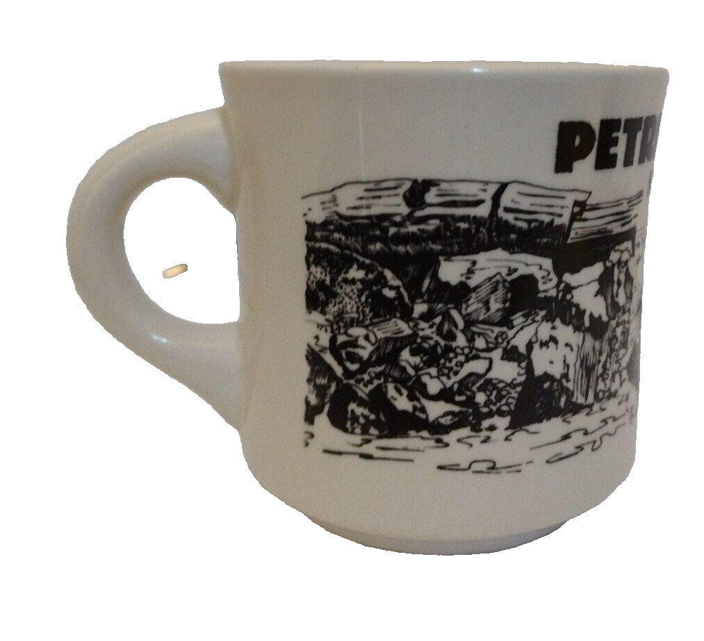 Vintage Retired Petrified Forest National Park Coffee Mug Made In England.