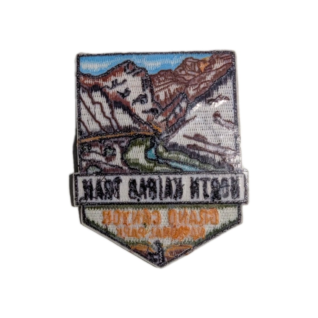 Grand Canyon National Park North Kaibab Trail Sew On Badge