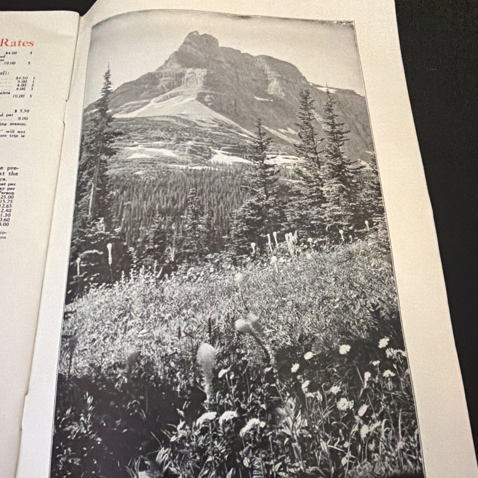 1920 Glacier National Park season Brochure