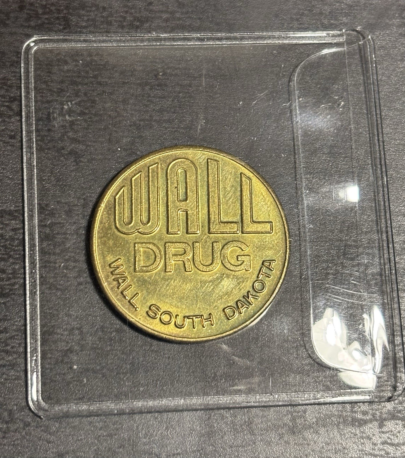 Badlands National Monument Wall Drug Wall South Dakota Collector Coin W/ Sleeve