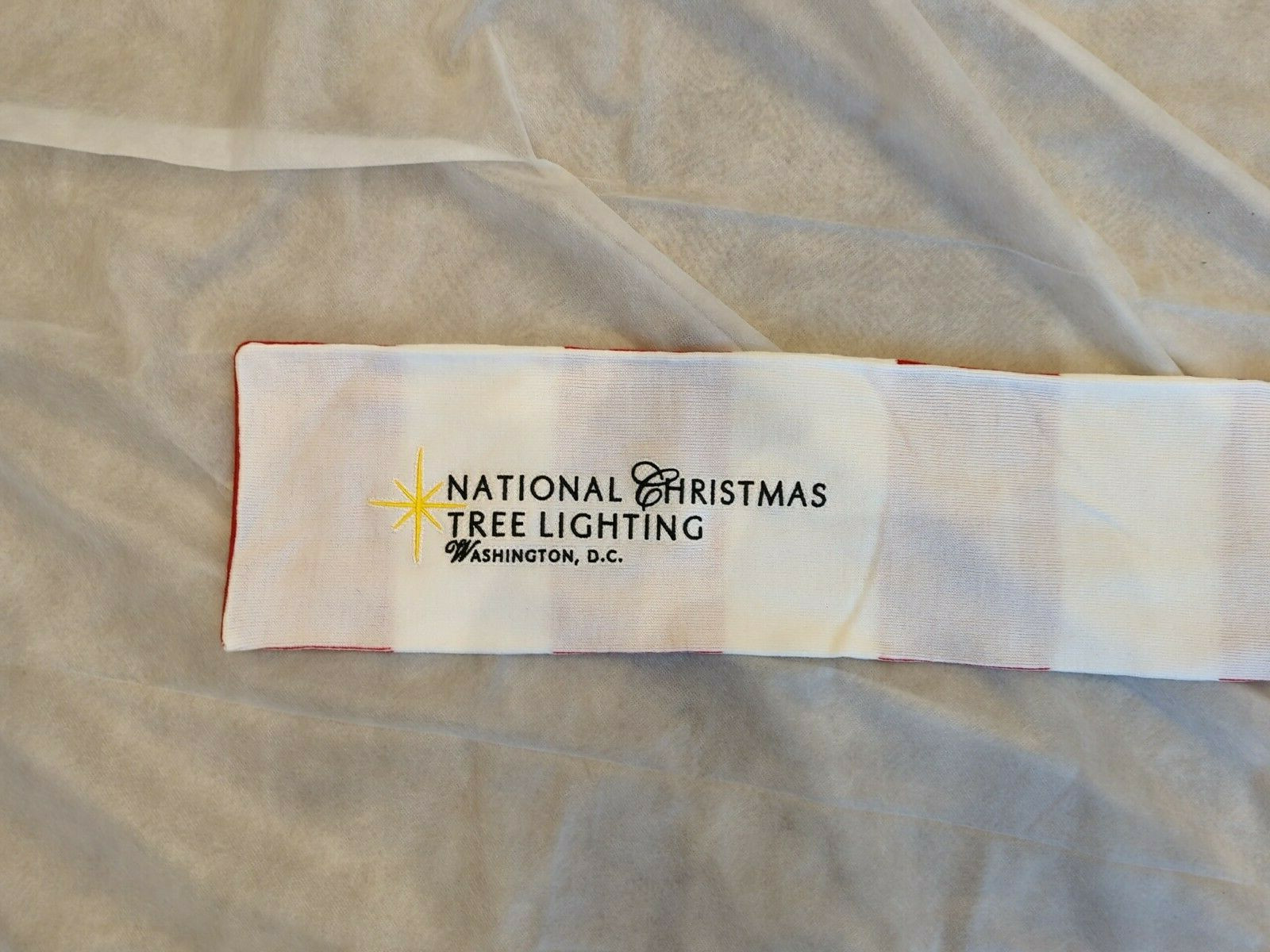 National Christmas Tree Lighting Volunteer Scarf Presidents Park