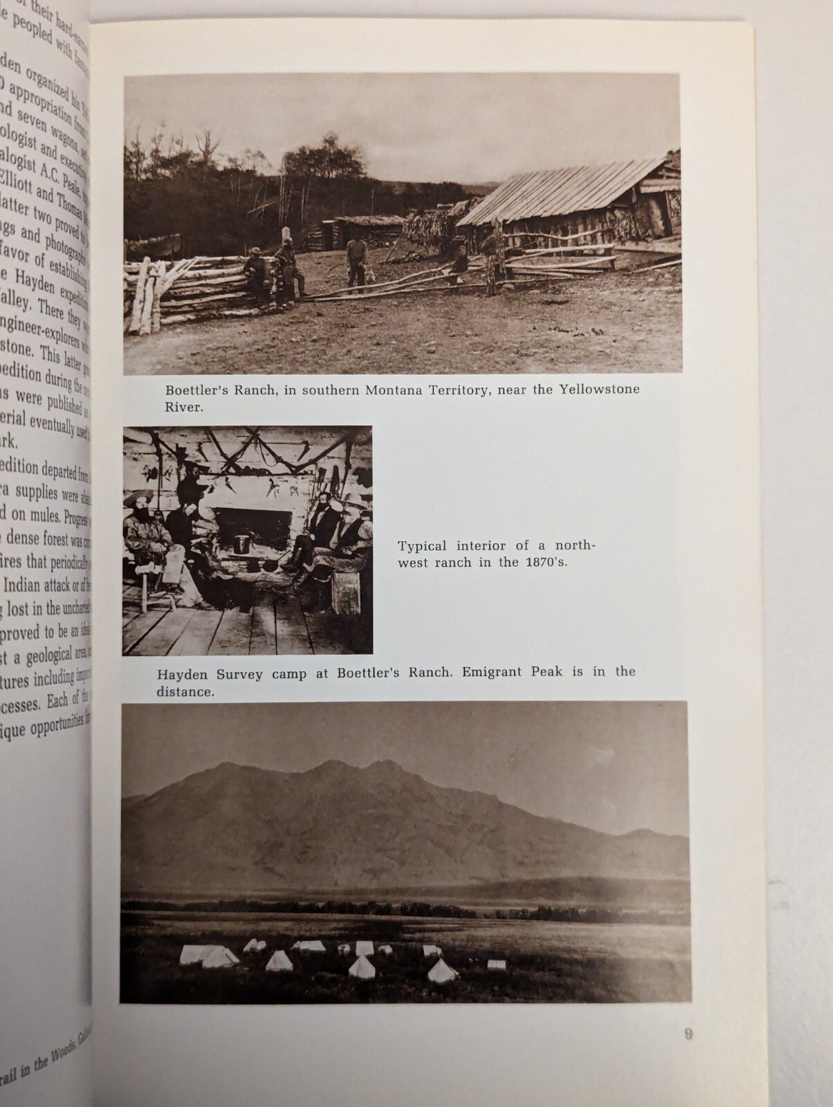 vintage Yellowstone National Park history booklet 1978 VG