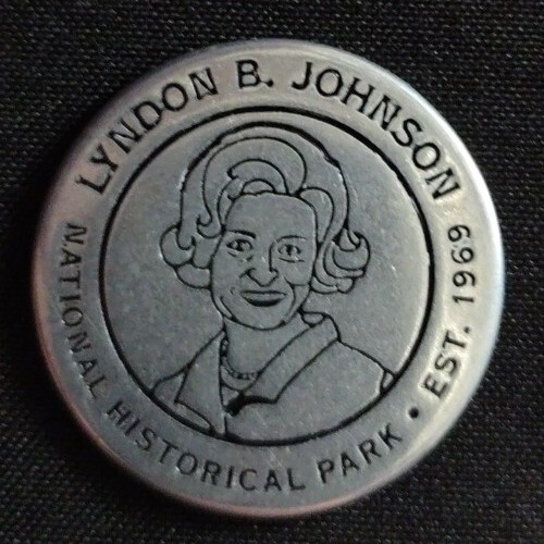 Lyndon B Johnson National Historical Park Texas National Park Coin Token