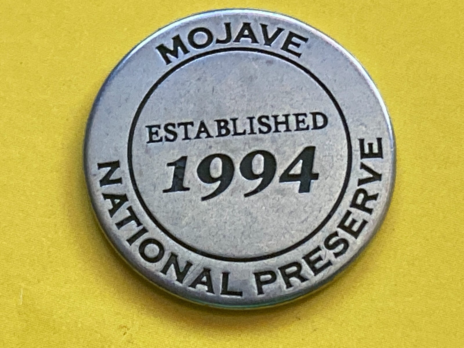 MOJAVE NATIONAL PARK Medallion limited Issue CALIFORNIA TORTOISE DESERT REPTILE