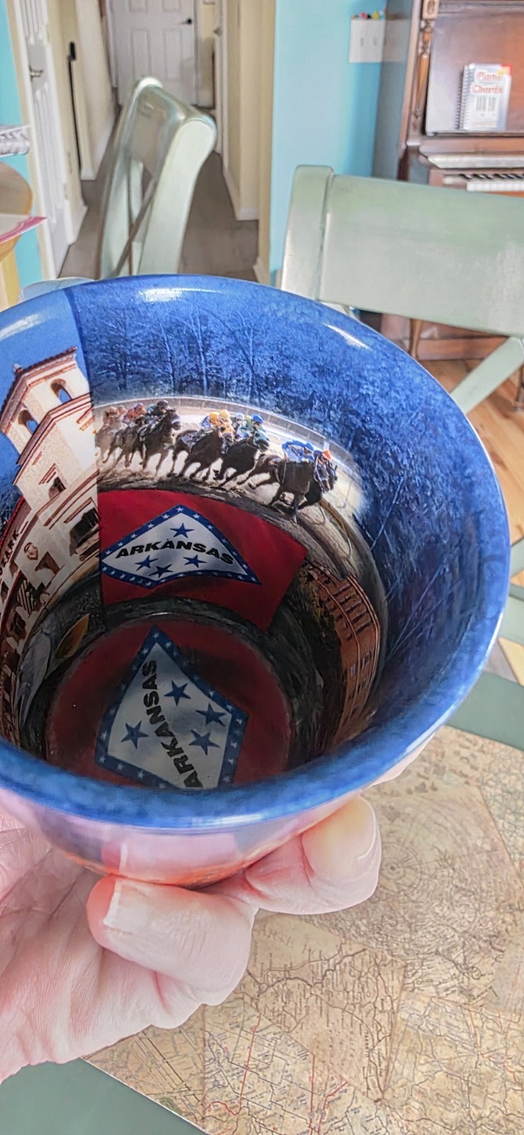 ARKANSAS HOT SPRINGS NATIONAL PARK MUG Coffee Bathouse Row Army Navy Hospital