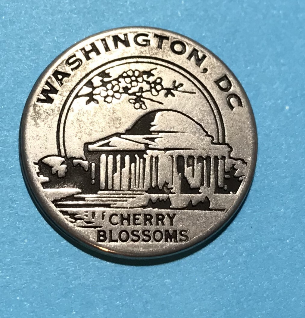 Washington DC Cherry Blossoms Token