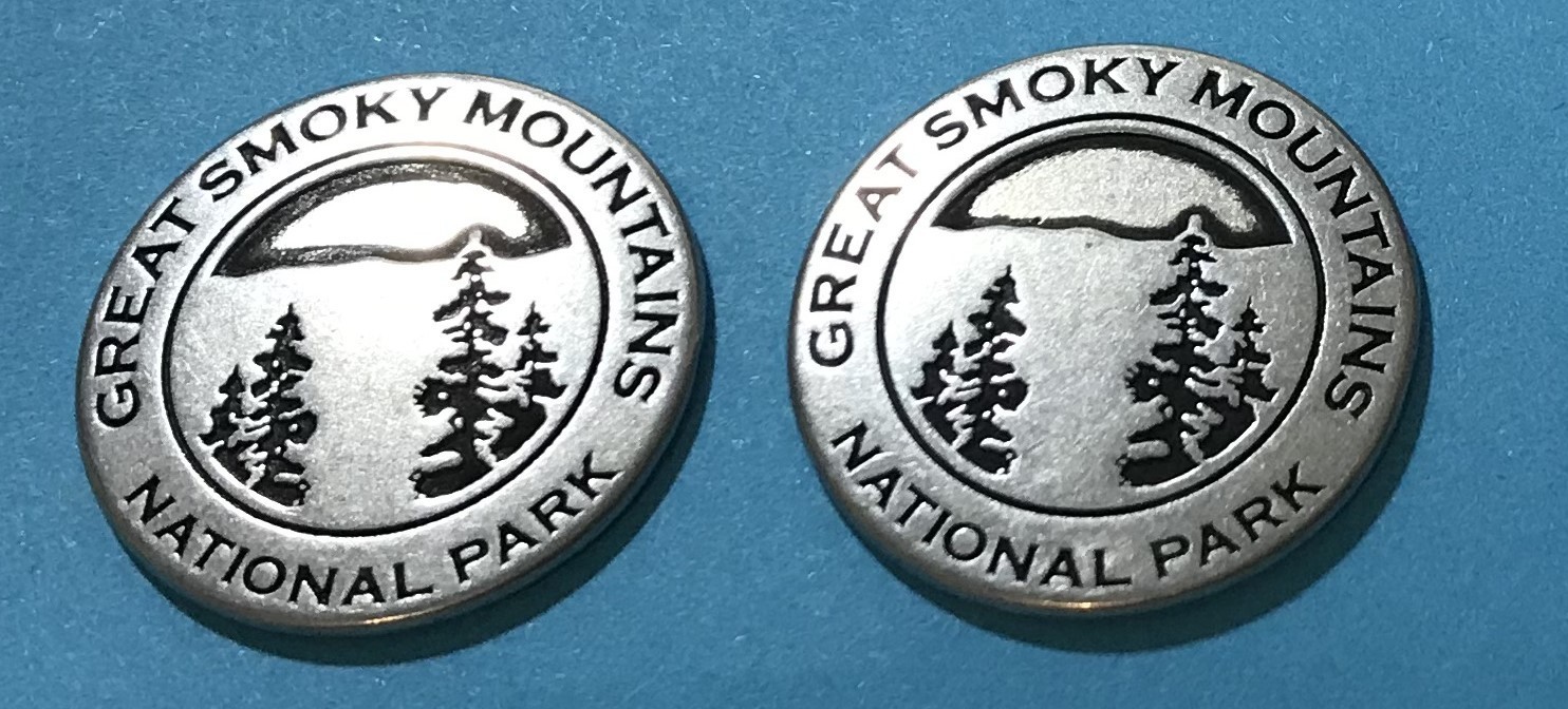 Great Smoky Mountains National Park Mount Le Conte Token