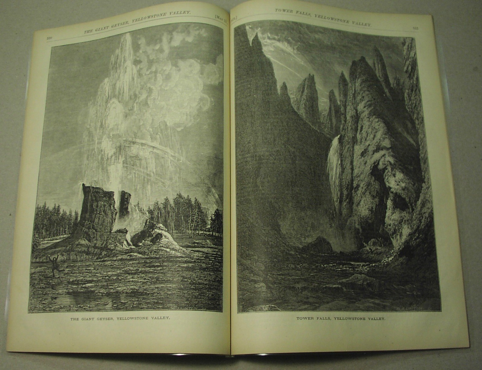 1872 – YELLOWSTONE PARK, at its beginning! Mary Sommerville, woman scientist
