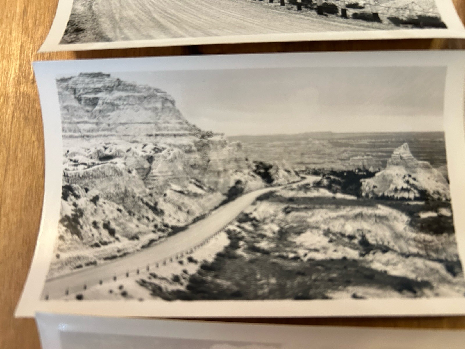 VTG 30s BAD LANDS National Monument Canedy’s Camera Shop 16 Photo Print Envelope