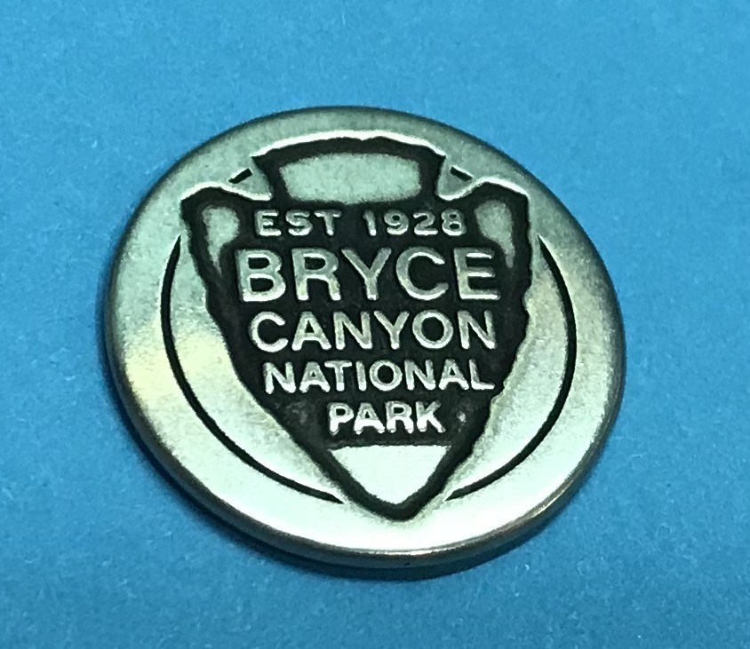 Bryce Canyon National Park New Design Natural Arch Token