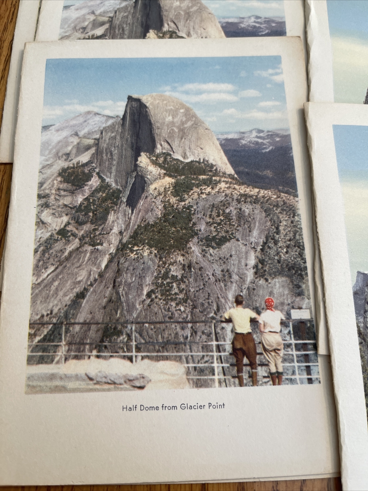 Vintage Lot Of 1960s Yosemite Note Cards Photographs Of Half Dome Veil Falls