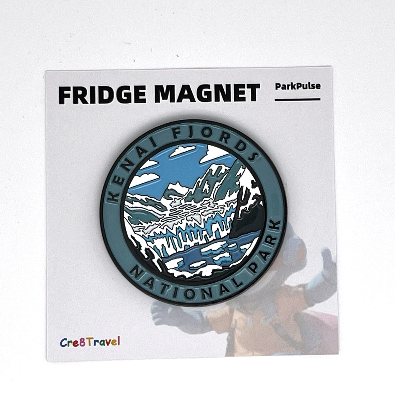 Kenai Fjords National Park 3D Collectible Magnet Travel Gifts Souvenir