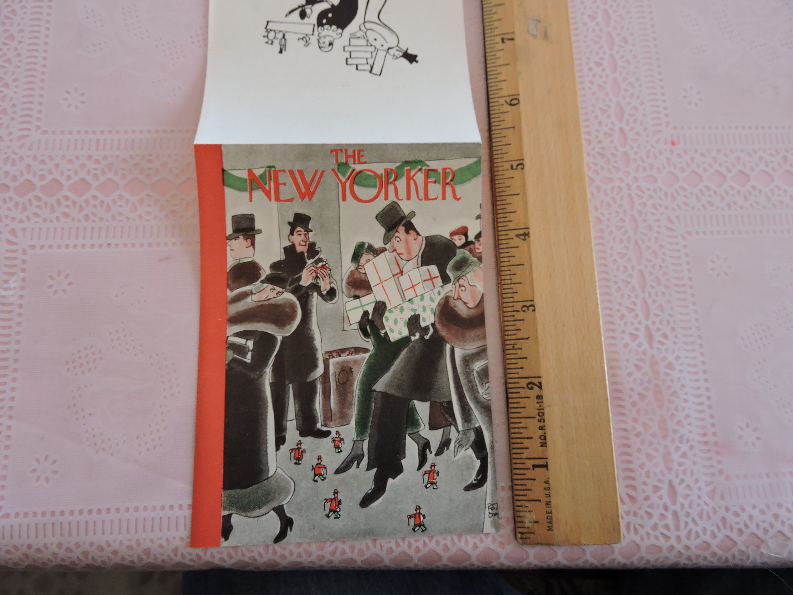 Rare 1930s – ’50s THE NEW YORKER Magazine NYC New York City Signed subscrip Form