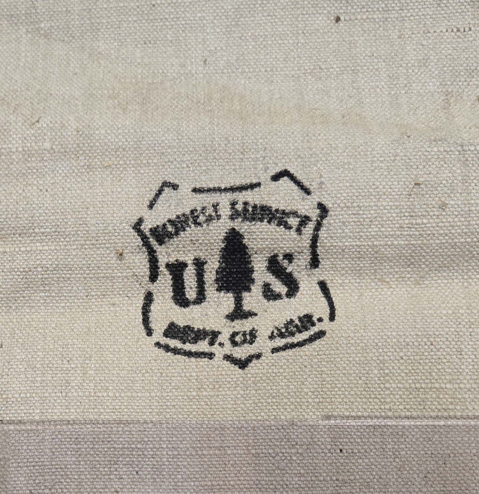 Old USFS US Forest Service Colorado Tent & Awning Canvas Water/Auto Radiator Bag