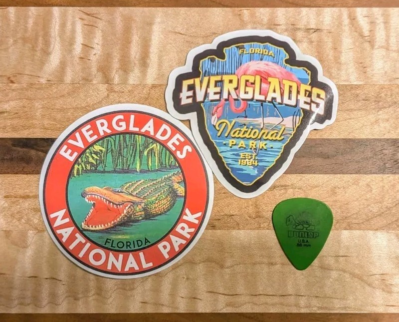 Set Of Two 3″ Florida Everglades National Park Sticker Decal