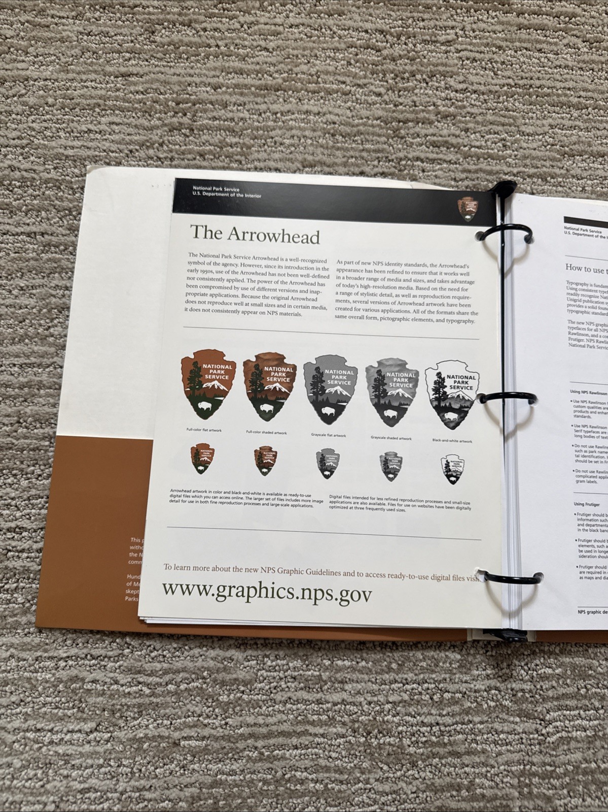 Communicating the National Park Service Mission 2001 Arrowhead Rare NPS History