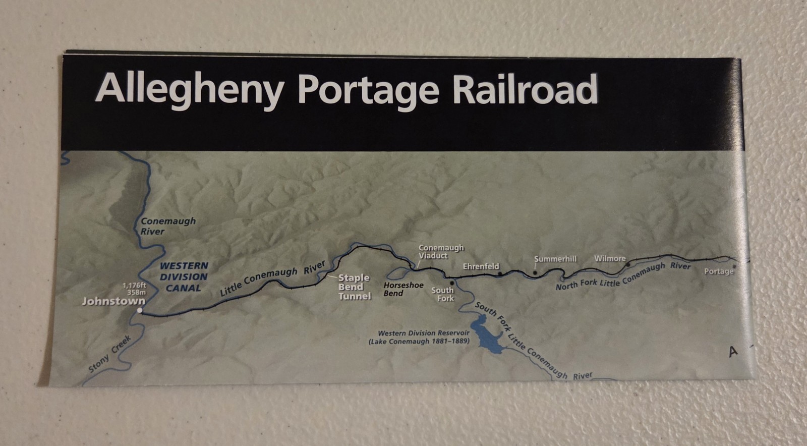 Allegheny Portage Railroad Historic Site National Park Service Unigrid Brochure