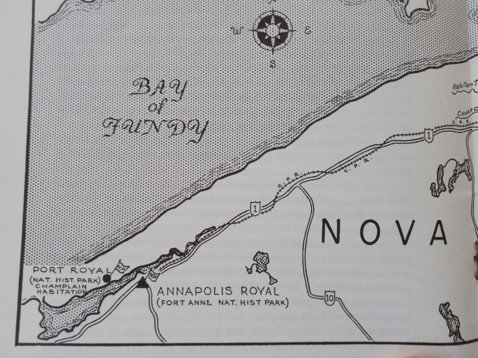 GRAND PRE National Historic Park Nova Scotia Canada Booklet w/ Map 1969