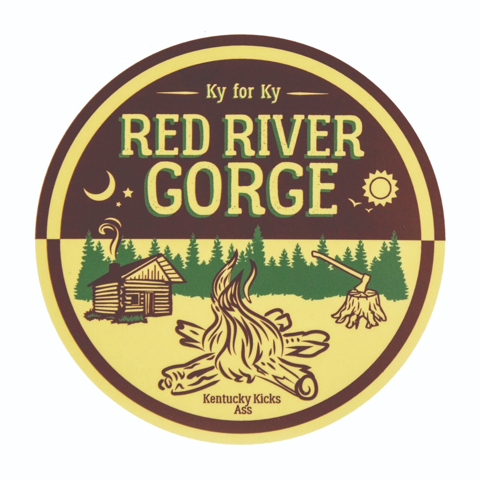 Red River Gorge Kentucky Sticker Decal Bumper Sticker