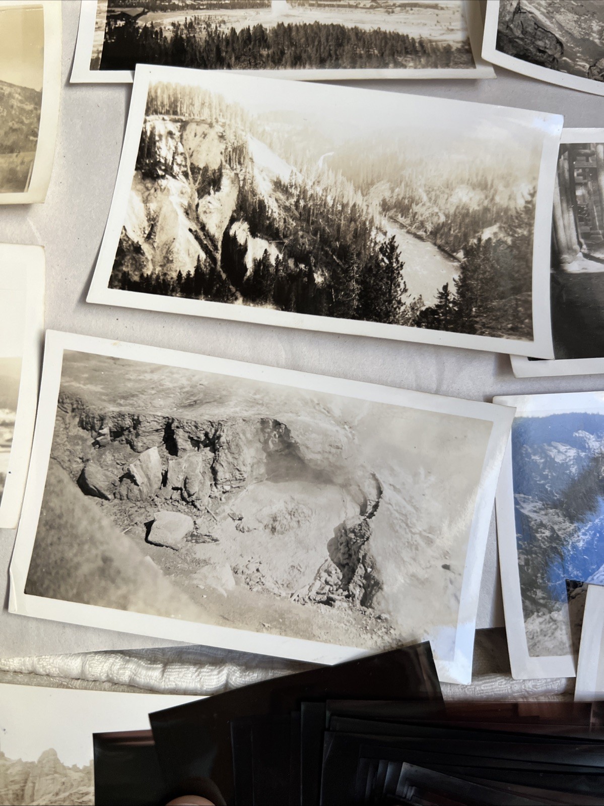 26 VTG 1930s Yellowstone Salt Lake City Utah & Wyoming w Negatives 4.5″ x 2.75″