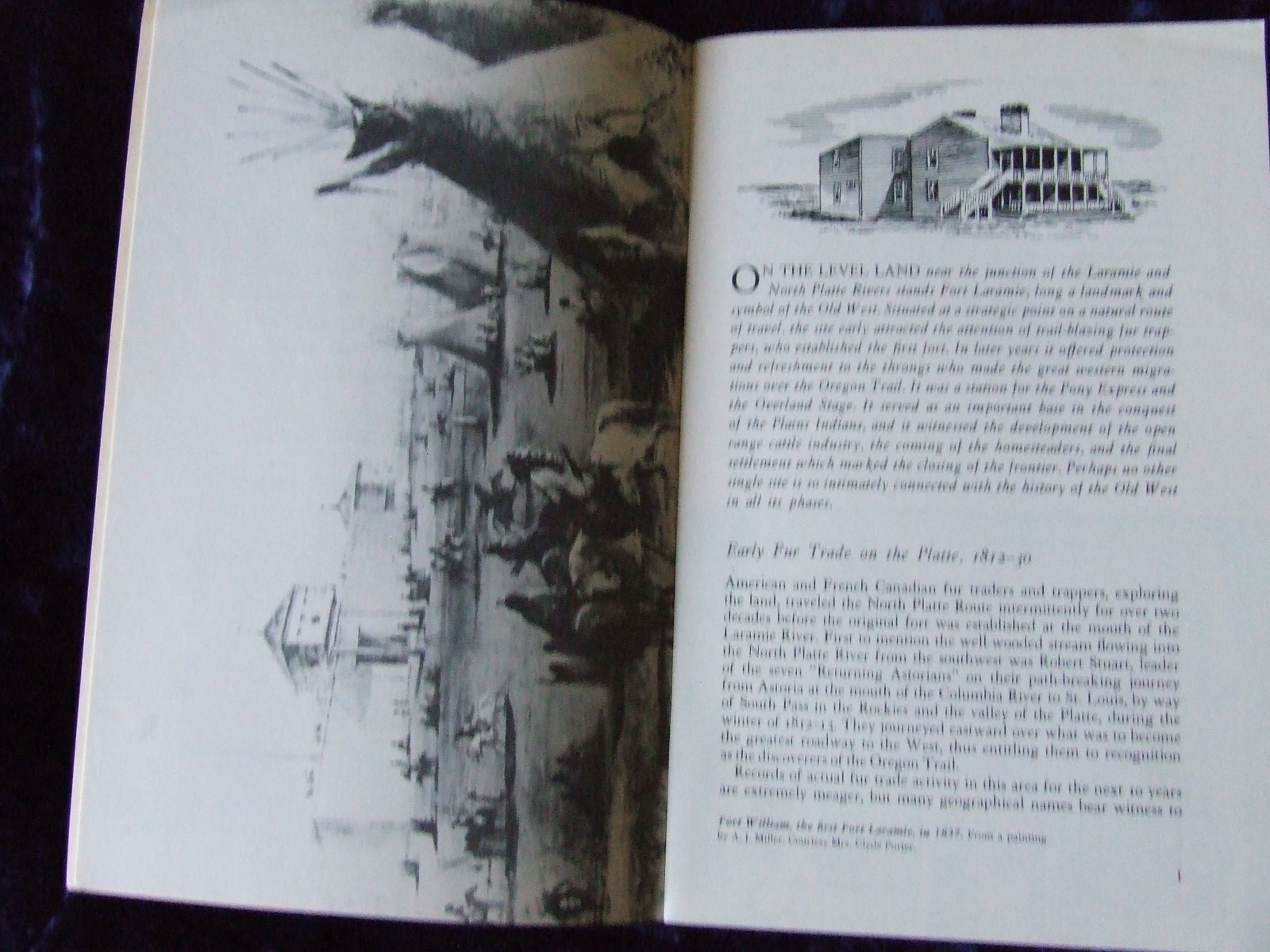 1961 Fort Laramie Site – National Park History Book Series