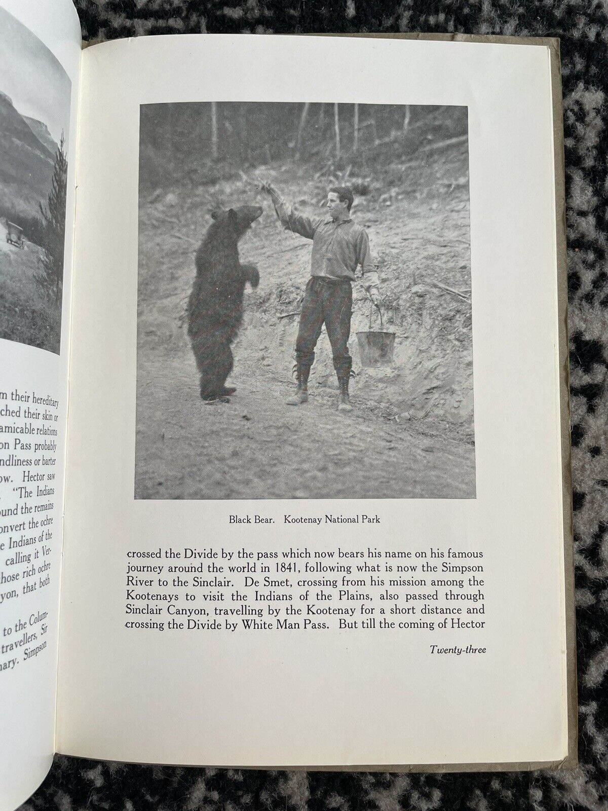 Antique 1930 Kootenay National Park Travel Guide Book Banff Canada M