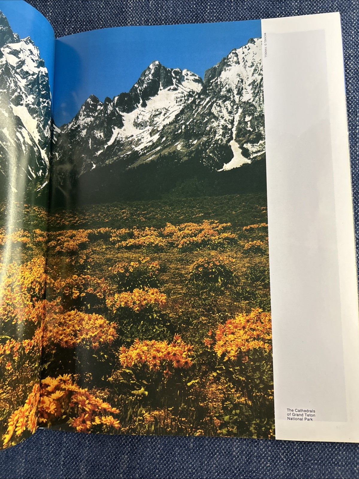 National Parkways Grand Teton Park Magazine 1976 Vintage Travel Book Souvenir WY