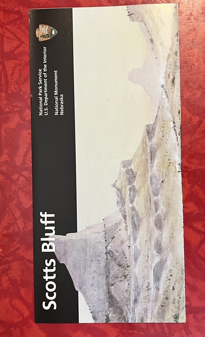 SCOTTS BLUFF NATIONAL MONUMENT NEBRASKA NPS GUIDE & MAP 2015