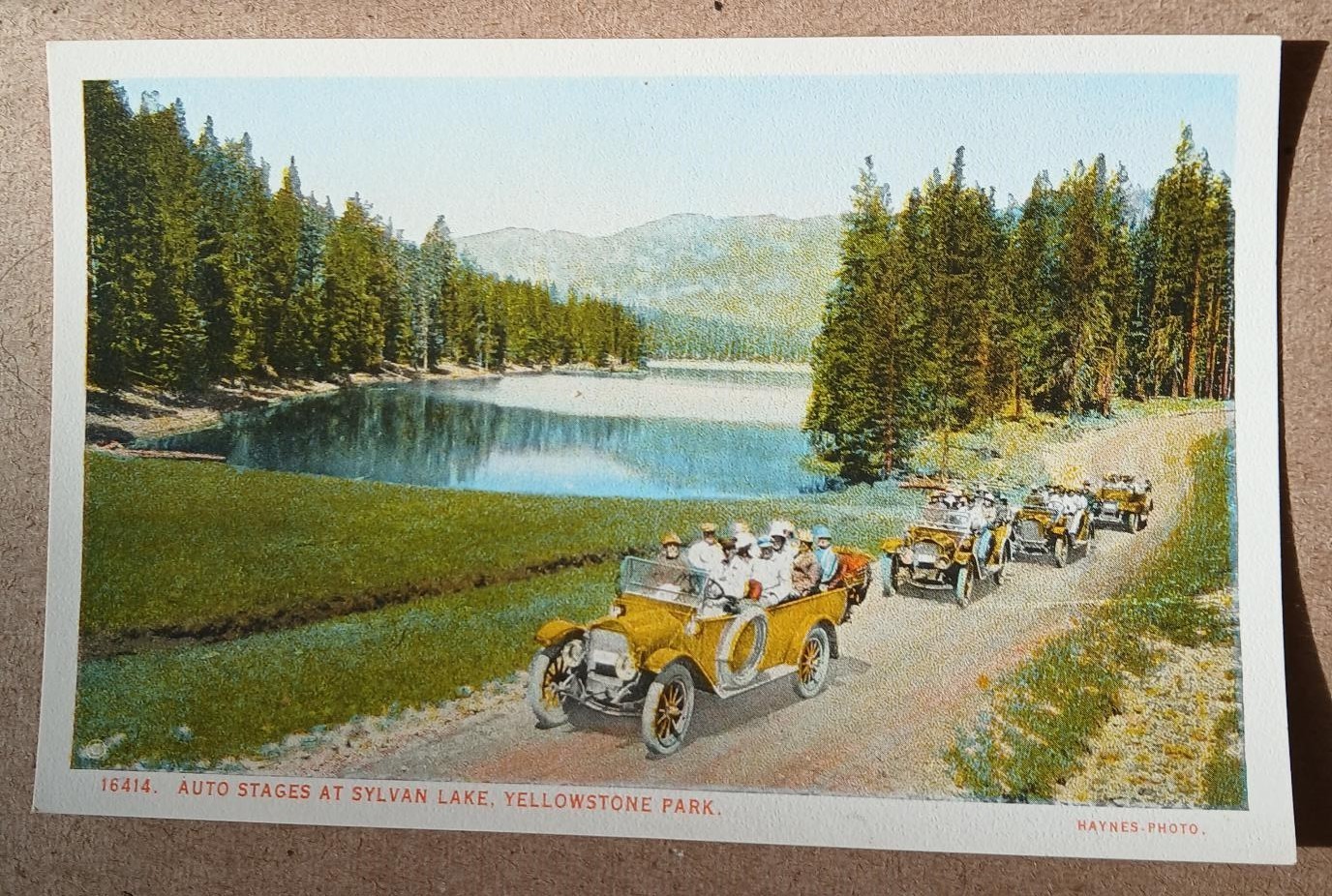 Antique Yellowstone Postcards by Haynes 72 in Box