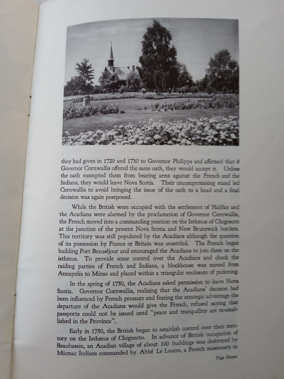 GRAND PRE National Historic Park Nova Scotia Canada Booklet w/ Map 1969
