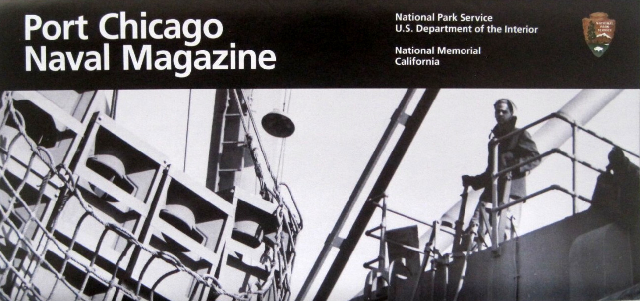 Port Chicago Naval Magazine National Memorial Park Service Unigrid Brochure Map
