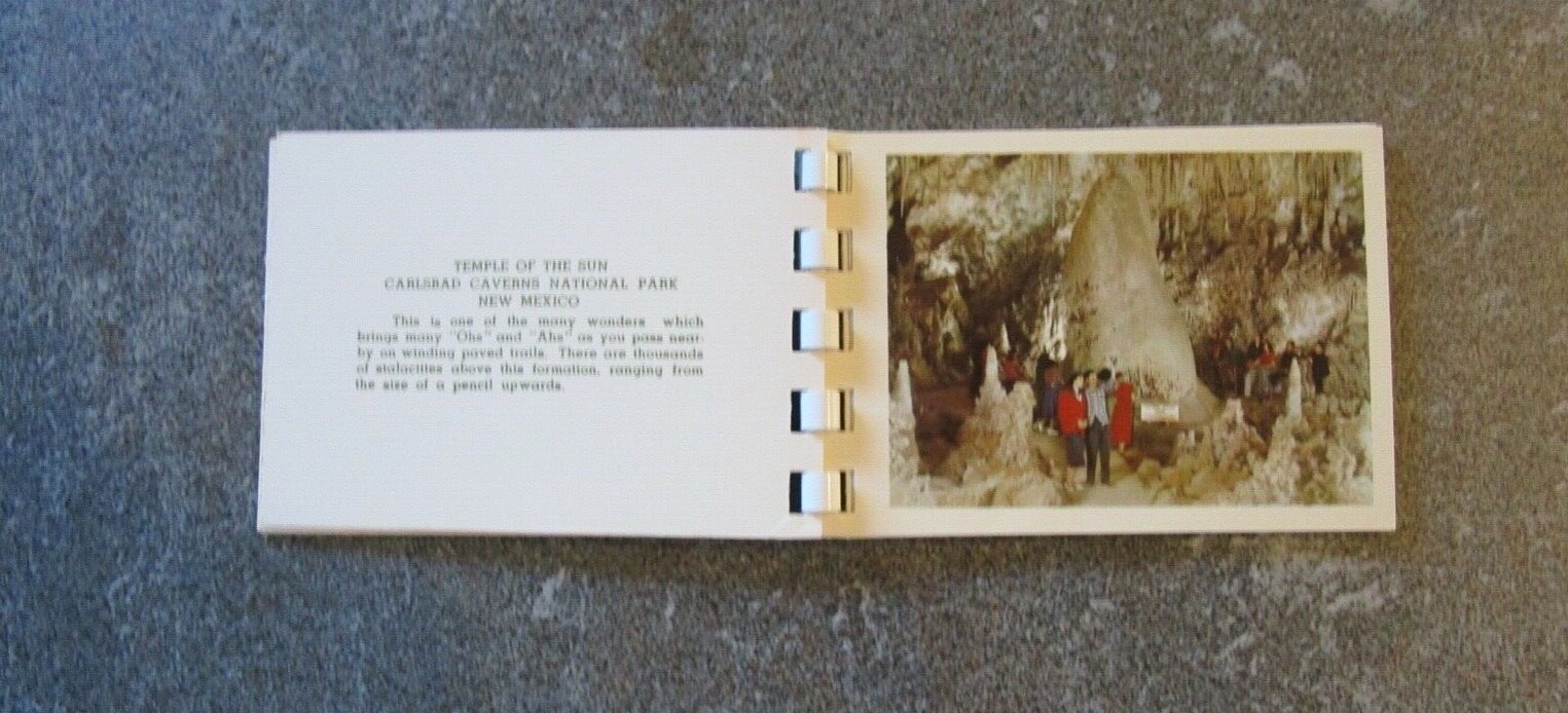 Vintage Carlsbad Caverns National Park 10 Color Ektachrome Photos -New Mexico