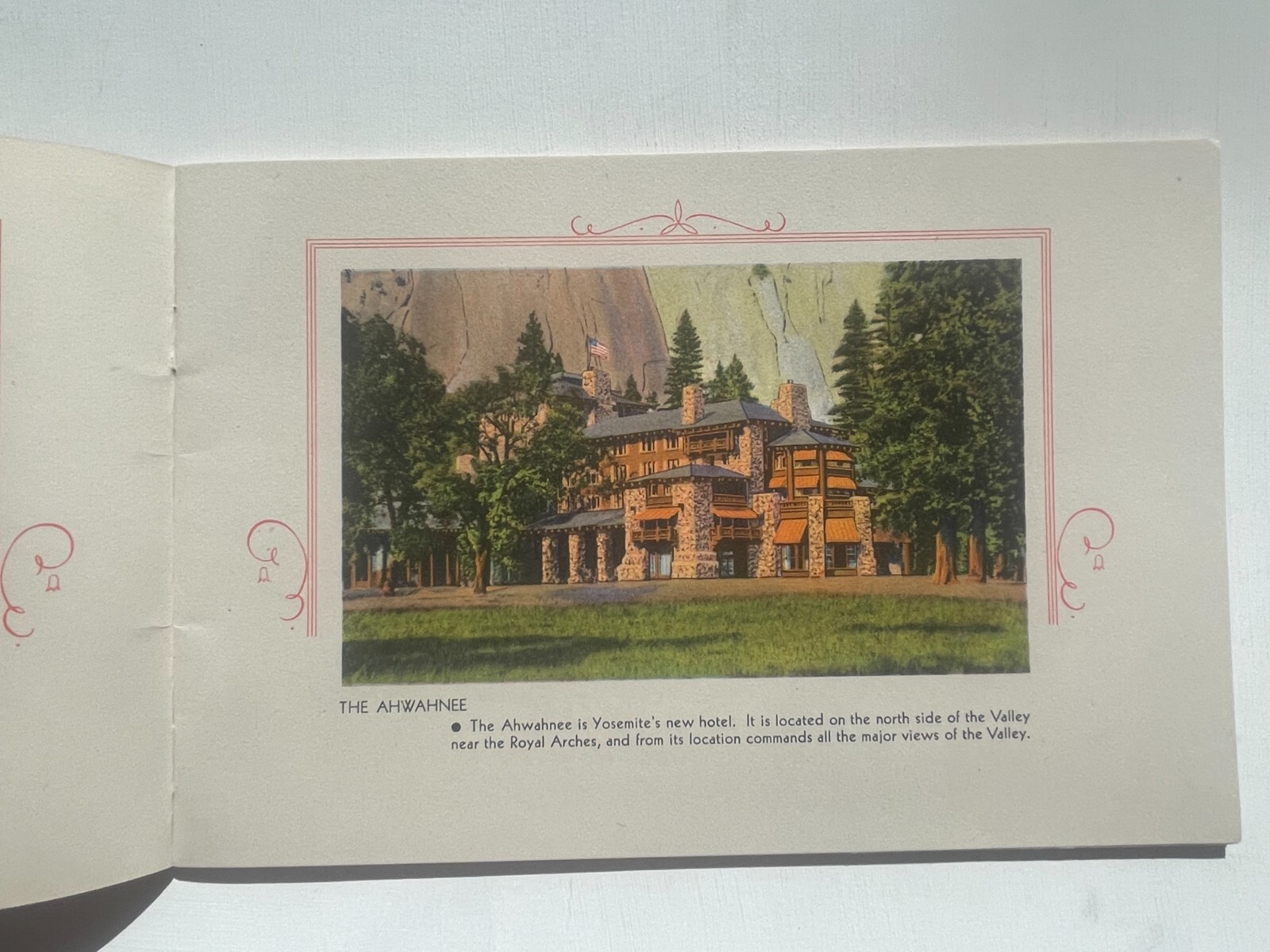 1930-40’s Yosemite National Park Picture Book w/ 32 Pictures *