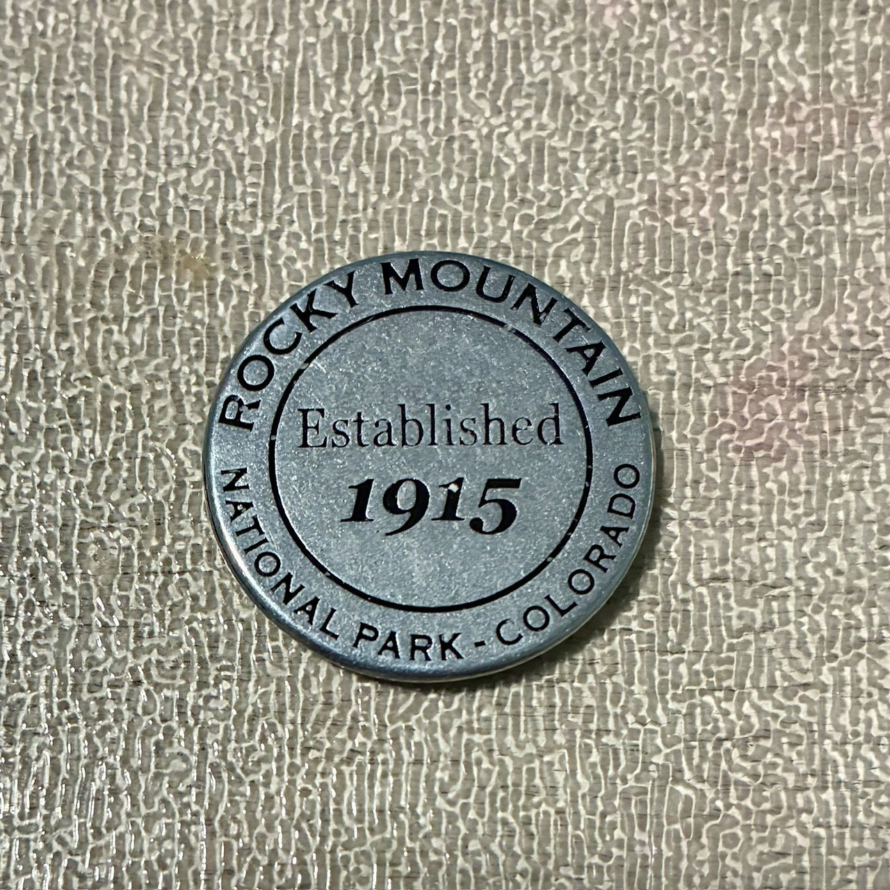 *COLLECTIBLE* Rocky Mountain NP Bear Lake classic token