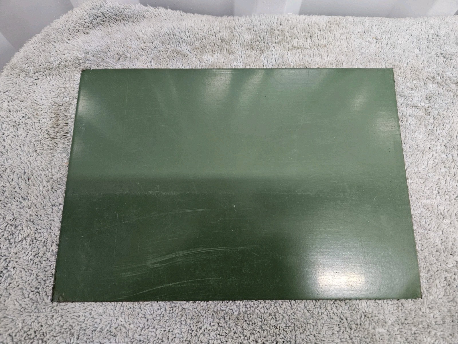 Vintage Original US Forest Service NATIONAL FOREST BOUNDARY Metal Sign 10×7″
