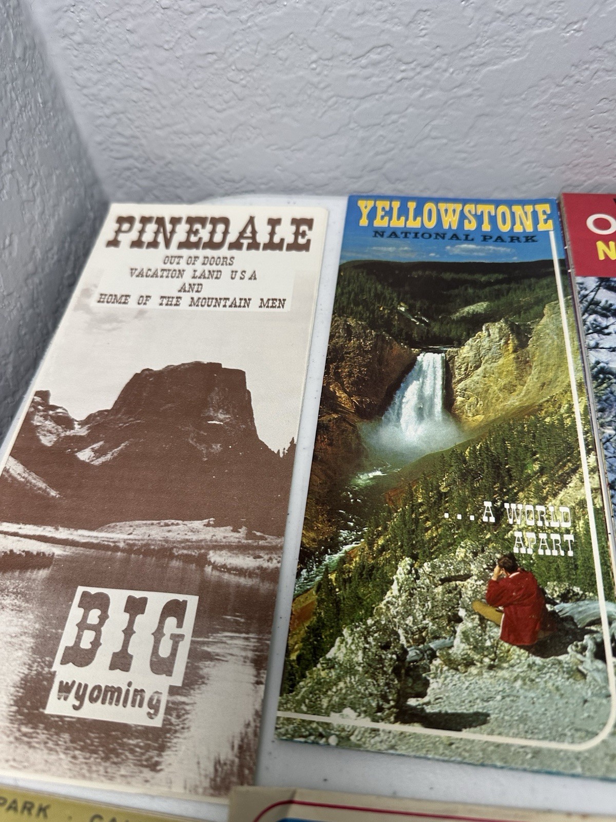 NATIONAL PARKS BROCHURES 1960’s-70’s Yellowstone National Forrest’s Lot Of 19