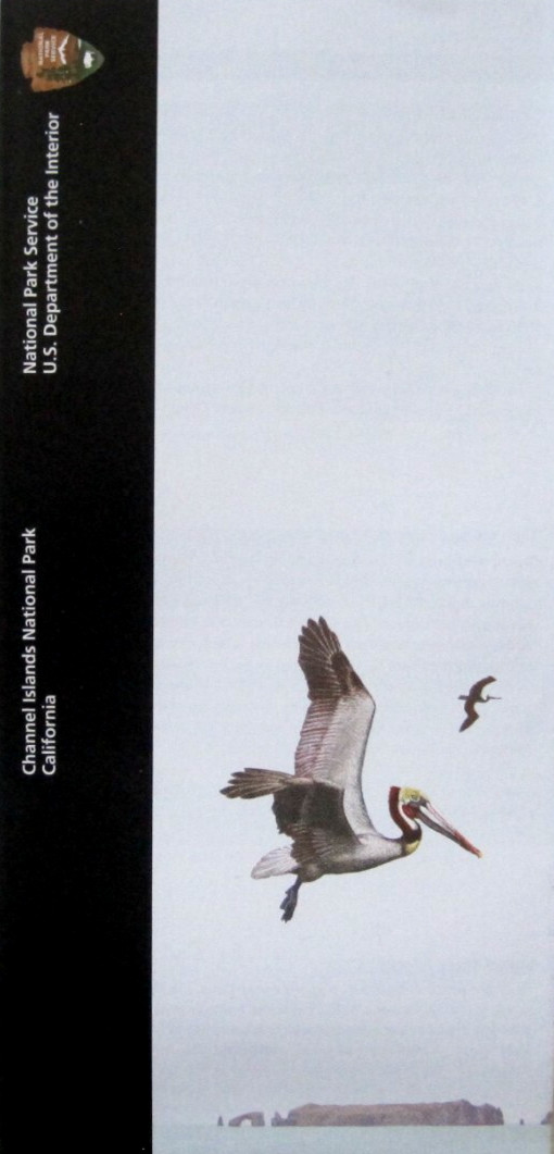 Channel Islands National Park National Park Service Unigrid Brochure Map