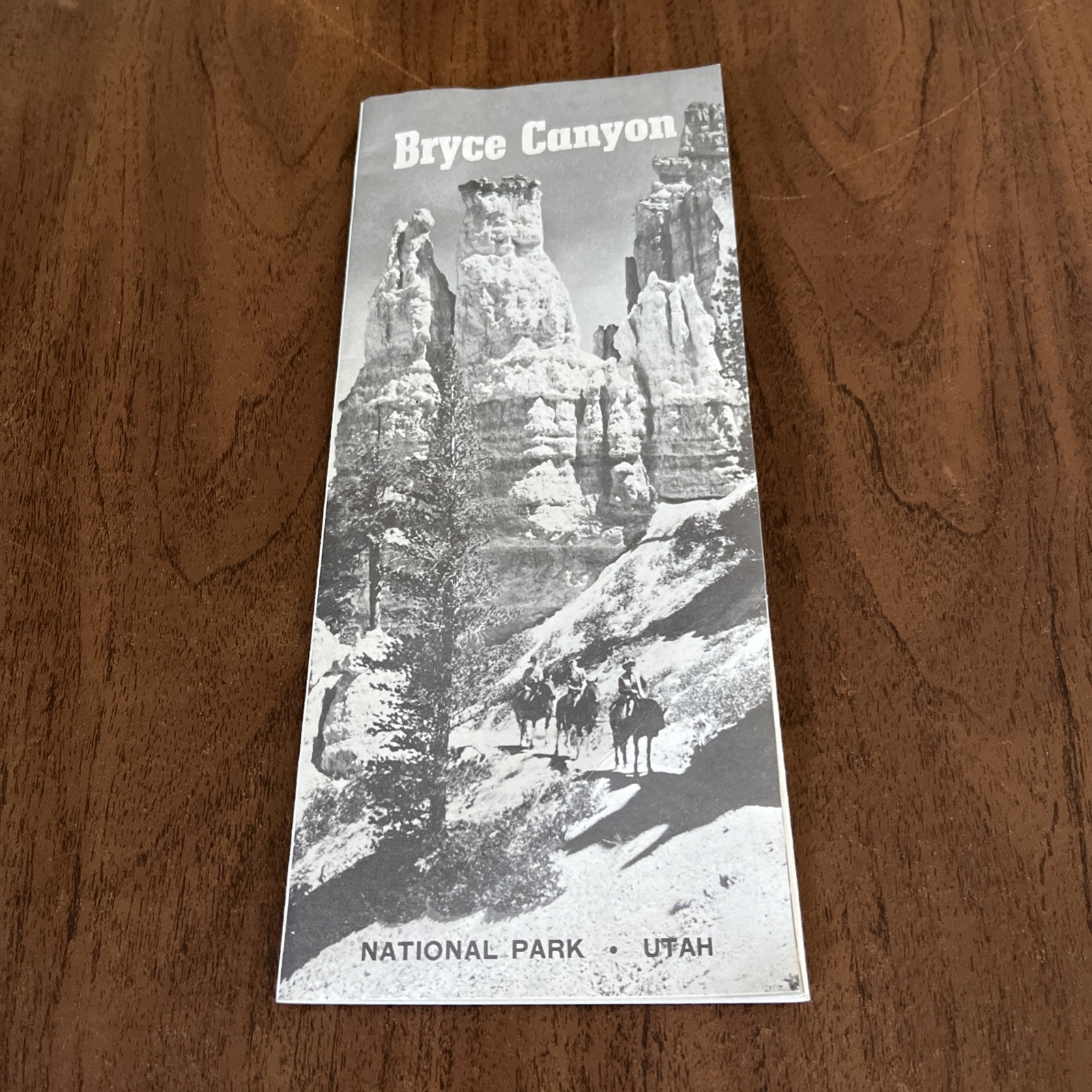 Official 1959 Trail Map Booklet BRYCE CANYON NATIONAL PARK Utah