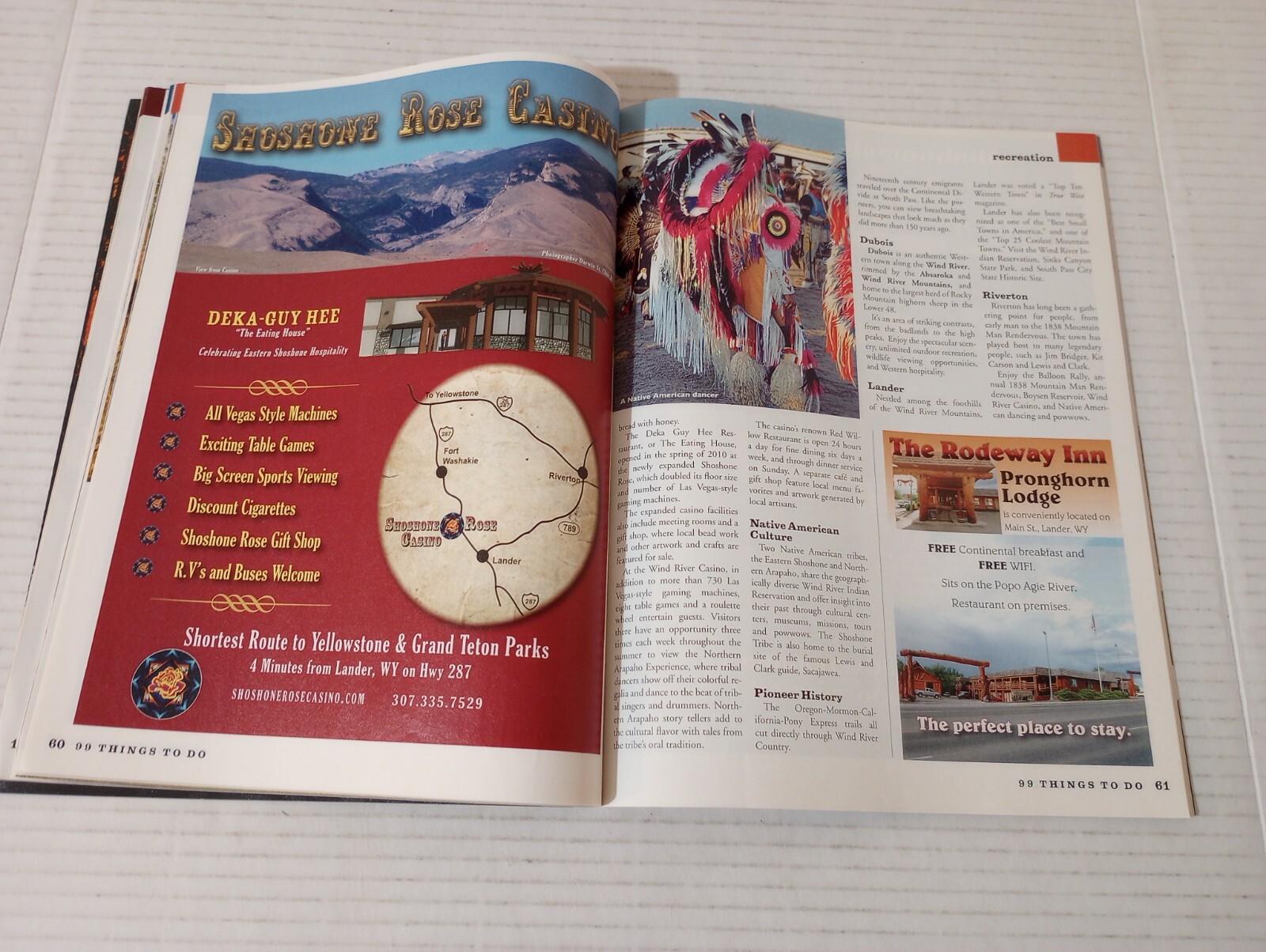 99 Things To Do In Yellowstone Country 2010 Vacation Guide Travel Brochure