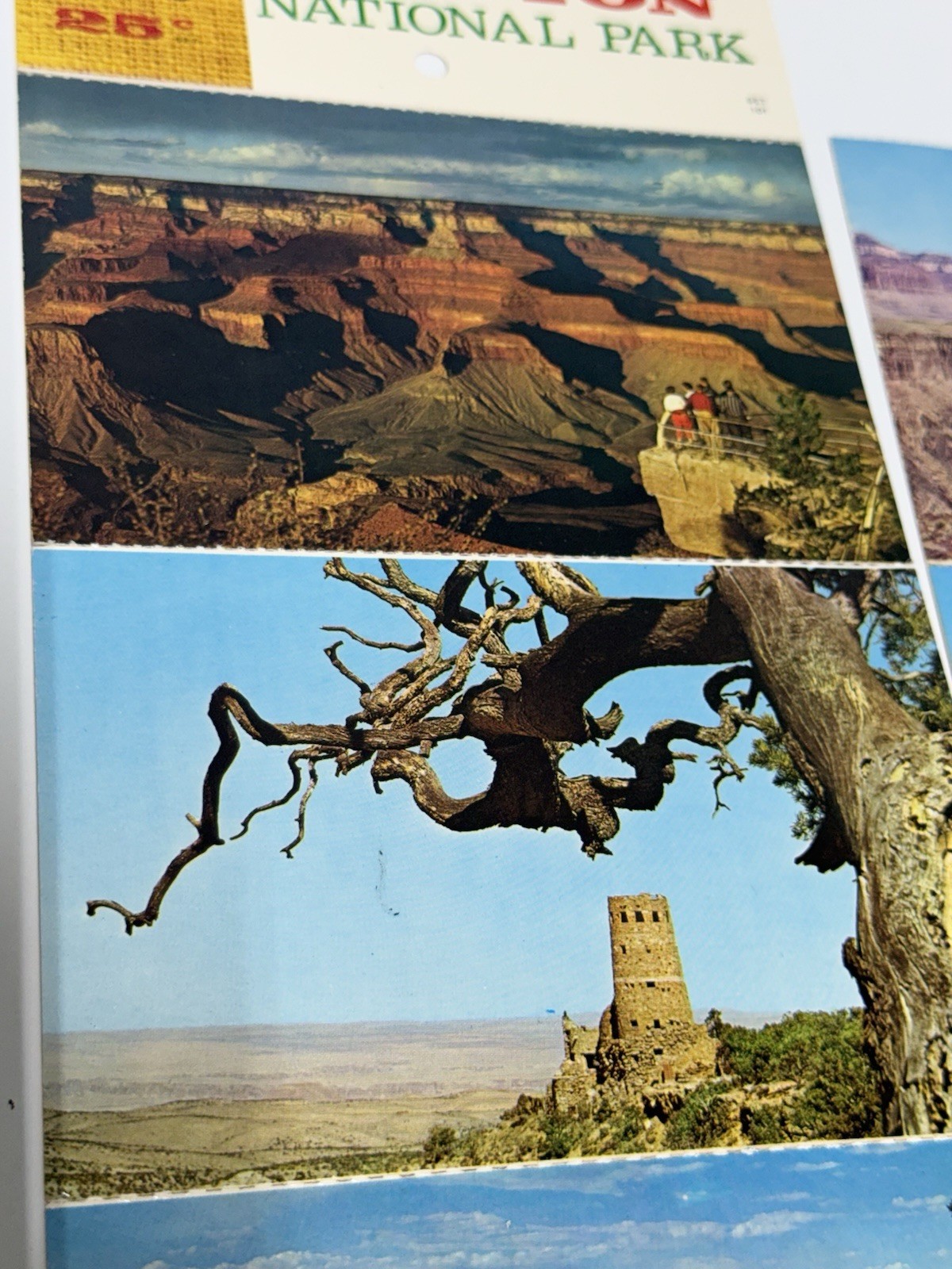 VTG Grand Canyon Nat’l Park Detachable Color Post Cards Set of 6, Unused