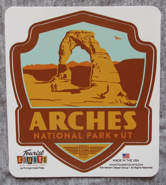 Arches National Park Vinyl Sticker New