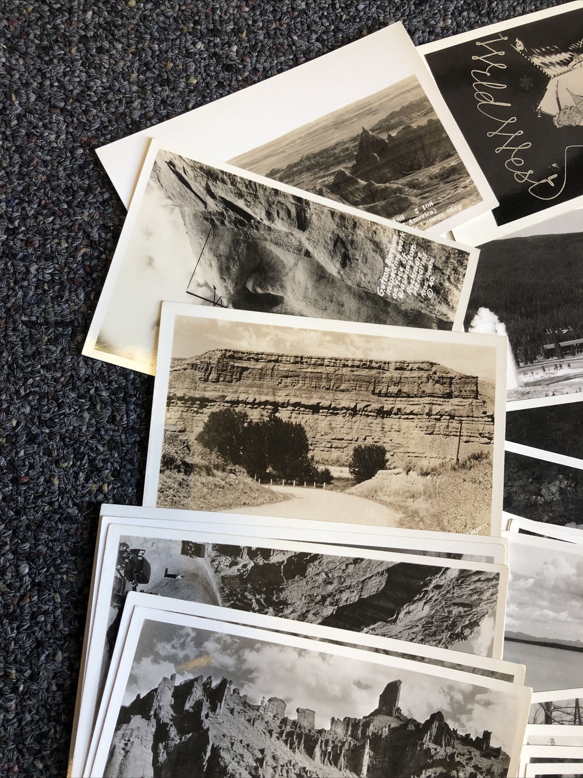 Vintage 1930’s National Parks Yellowstone Grand Teton Wind Cave Ephemera Lot 36