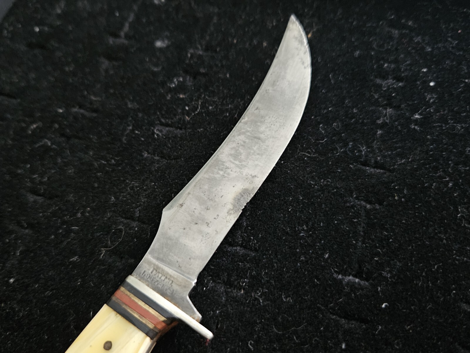 VINTAGE 1950s CARLSBAD CAVERN NAT’L PARK NEW MEXICO SOUVENIR WESTERN KNIFE USA