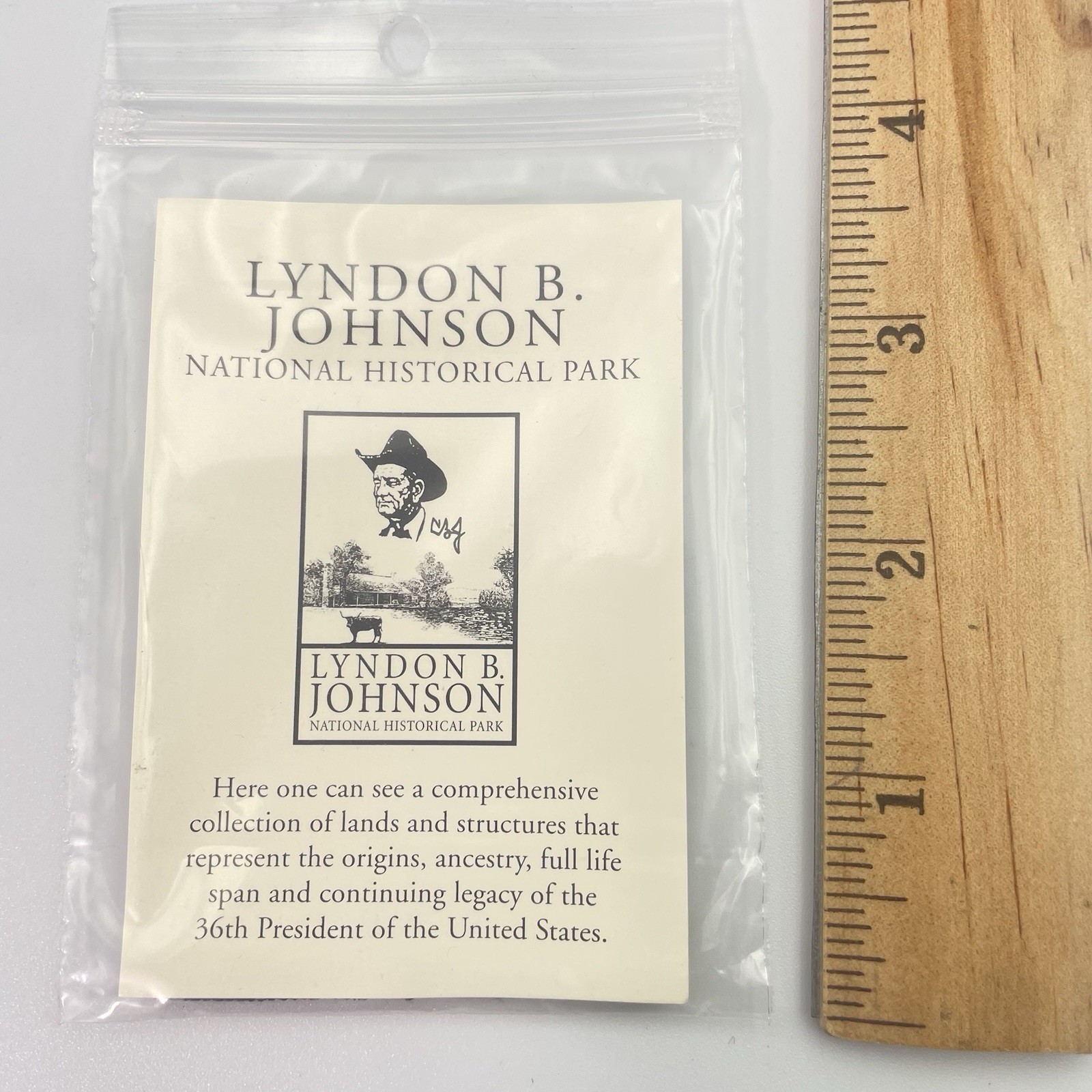 NIP President Lyndon B. Johnson National Historical Park NHP Souvenir Patch