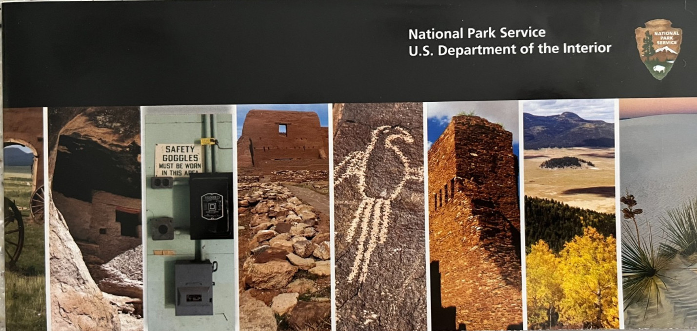 EXPERIENCE the PARKS of NEW MEXICO NATIONAL PARK SERVICE UNIGRID BROCHURE/MAP B