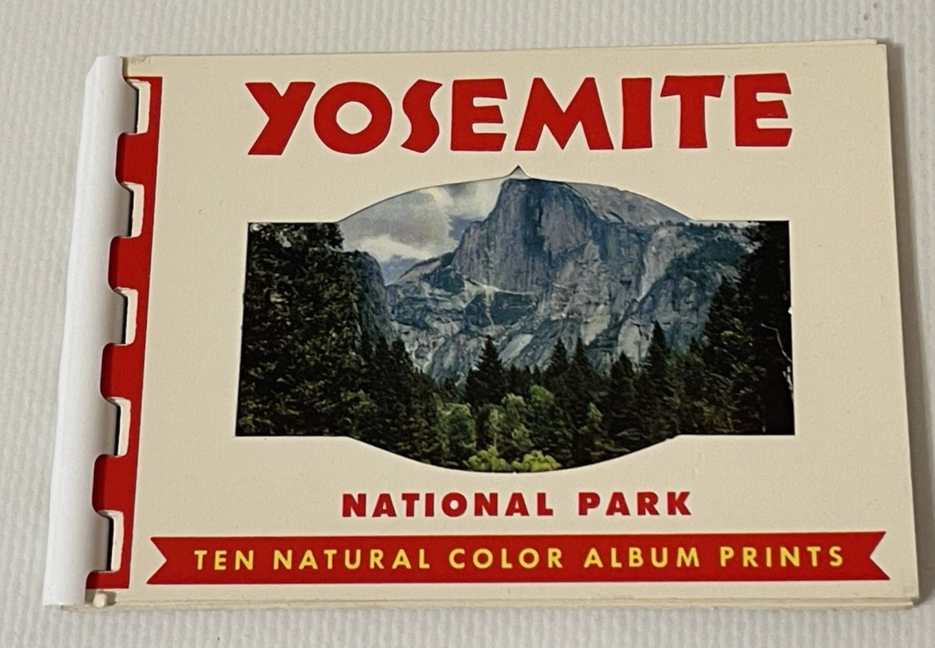 YOSEMITE NATIONAL PARK 10 Color Album Prints Small – 1953 VINTAGE – RARE