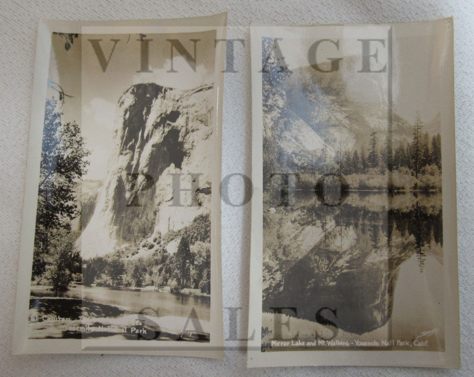 10 Yosemite National Park California Real Photo Photograph Postcard Mailer Cards