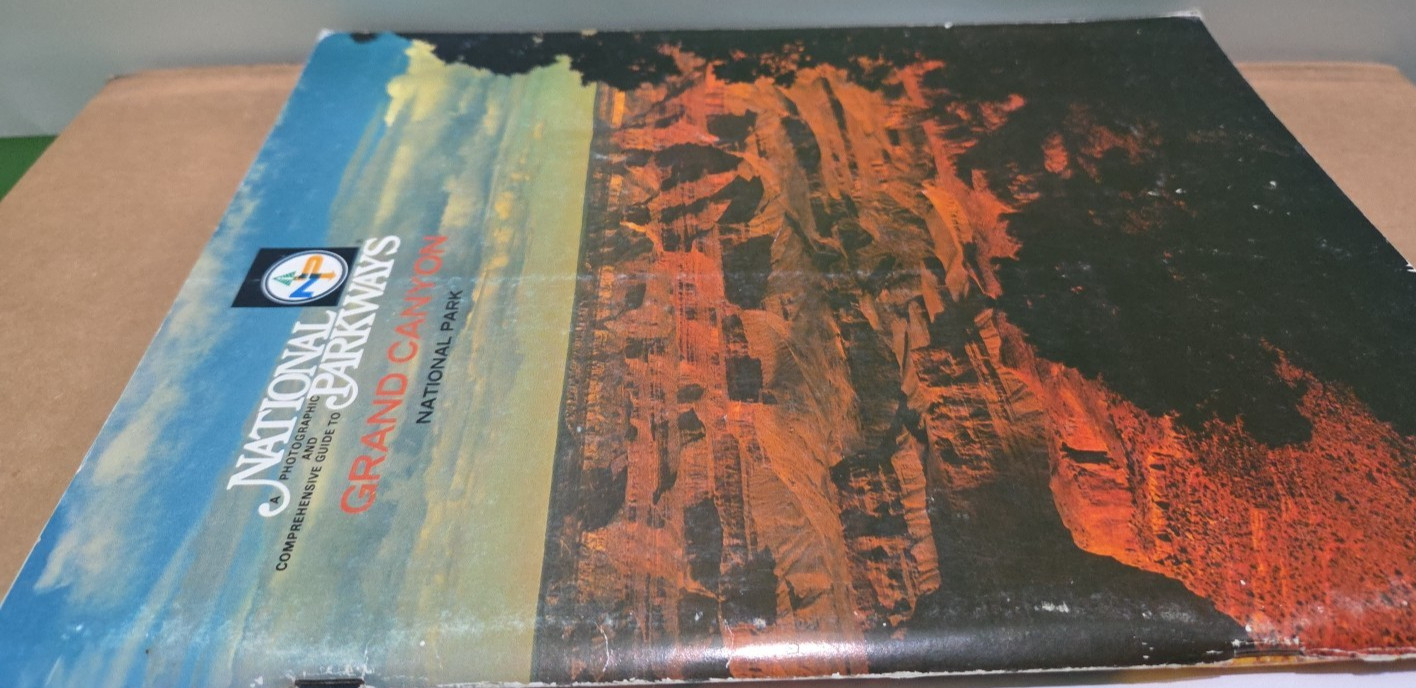 National Parkways Grand Canyon Photographic Historical Travel Guide 1977