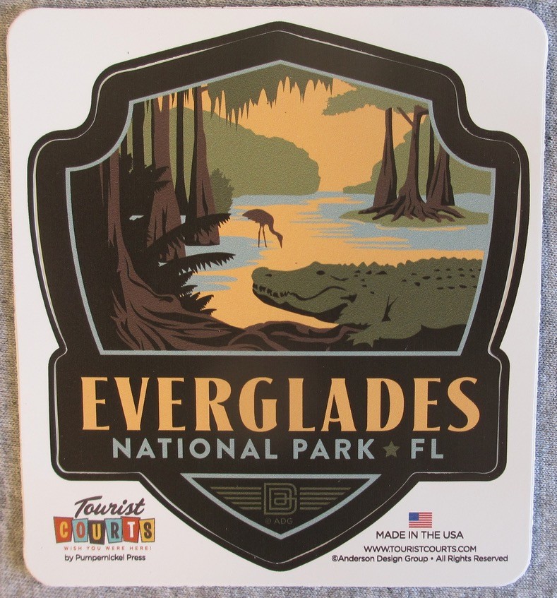 Everglades National Park Vinyl Sticker New