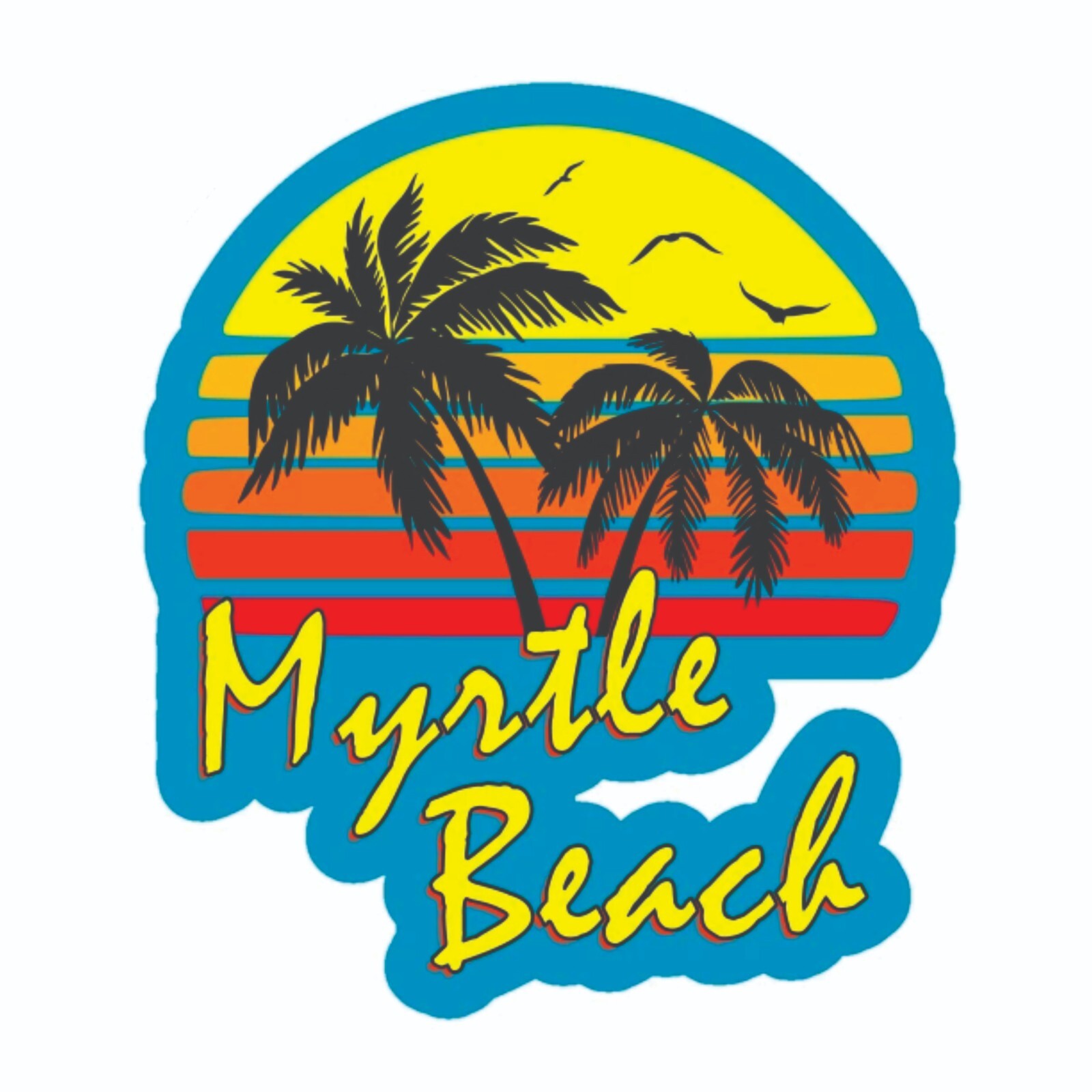 Myrtle Beach Sticker Decal